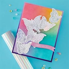 Spellbinders BetterPress Plate & Die - Bright Butterflies